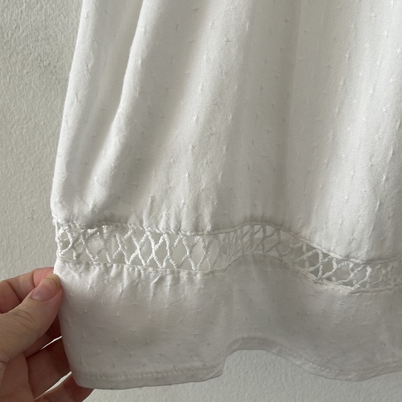 White buffalo blu off-shoulder shirt size XL - Picture 4 of 7